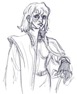 OC Sketch Halfbody