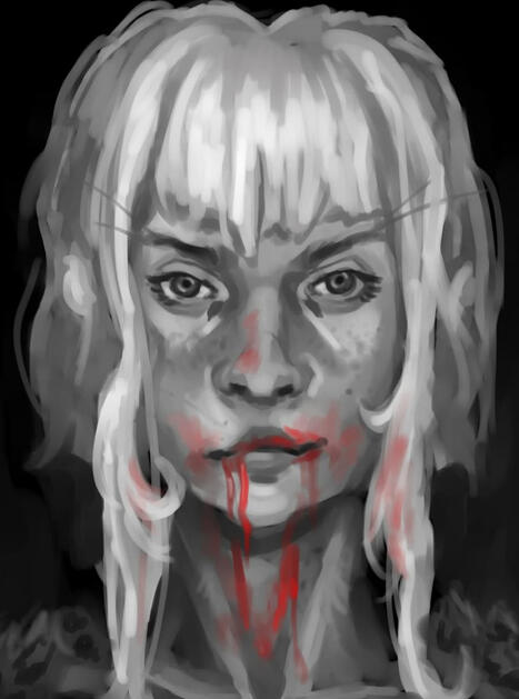 Friend's OC Zima Painting